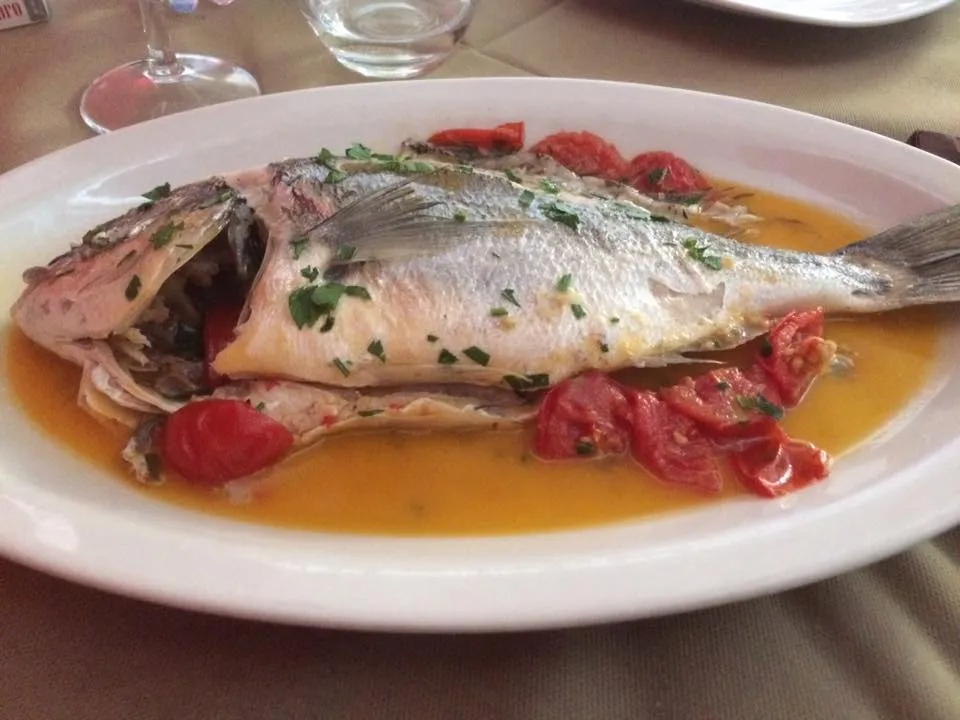 Spigola al pomodorino